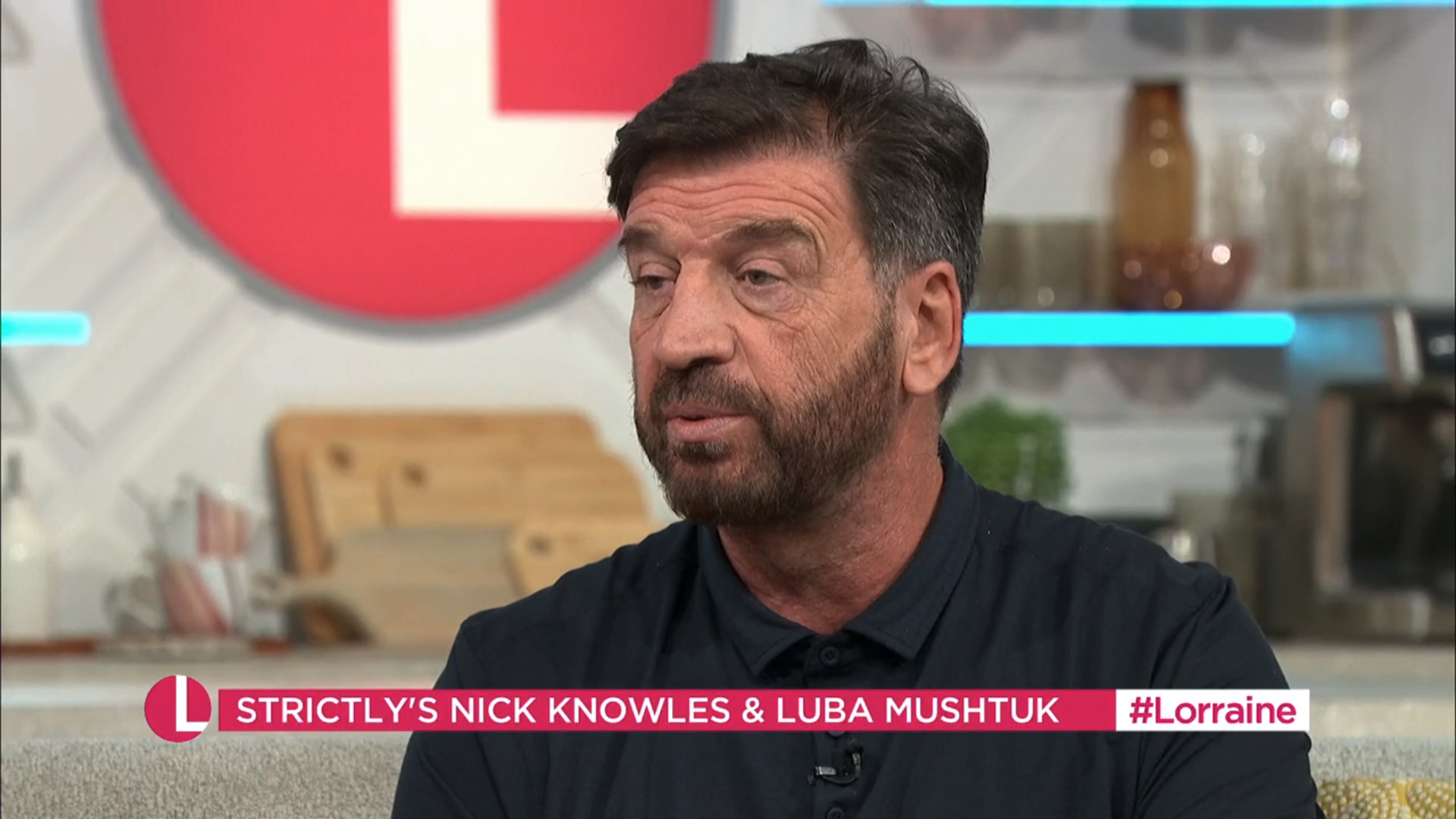 Nick Knowles speaking on Lorraine