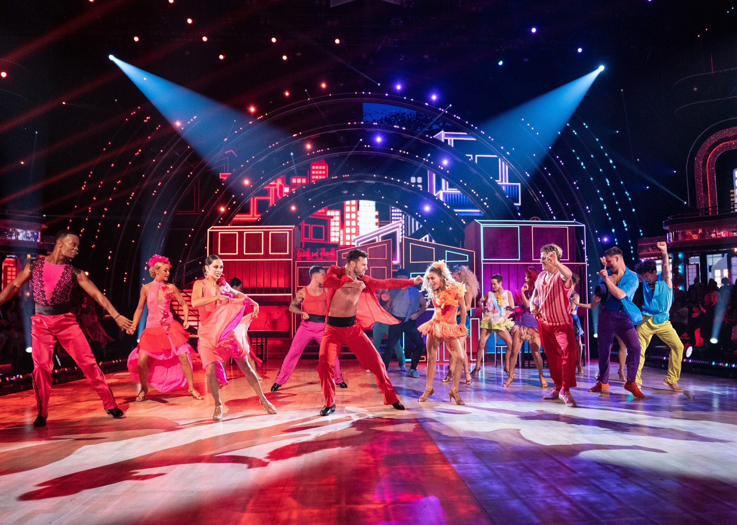 Strictly 2024 professionals dancing