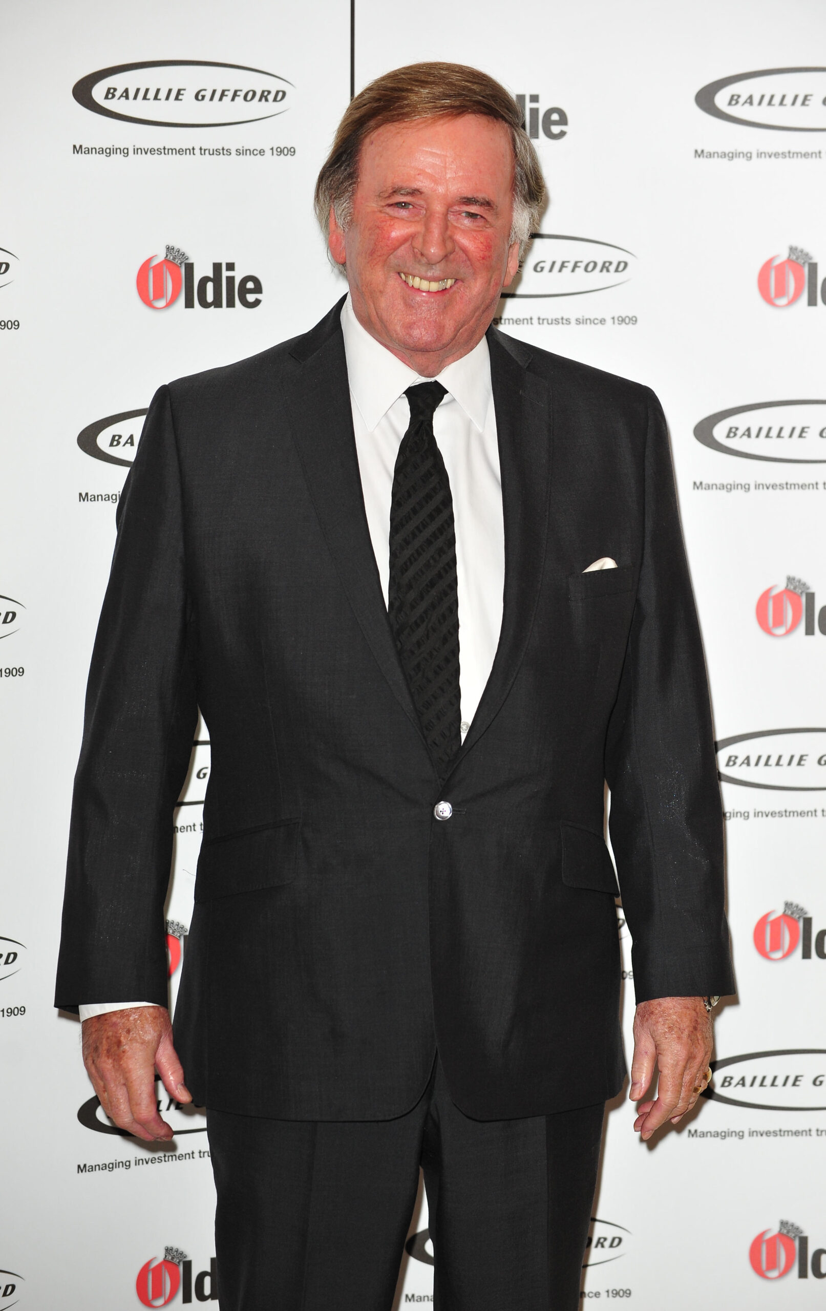 Sir terry wogan smiling