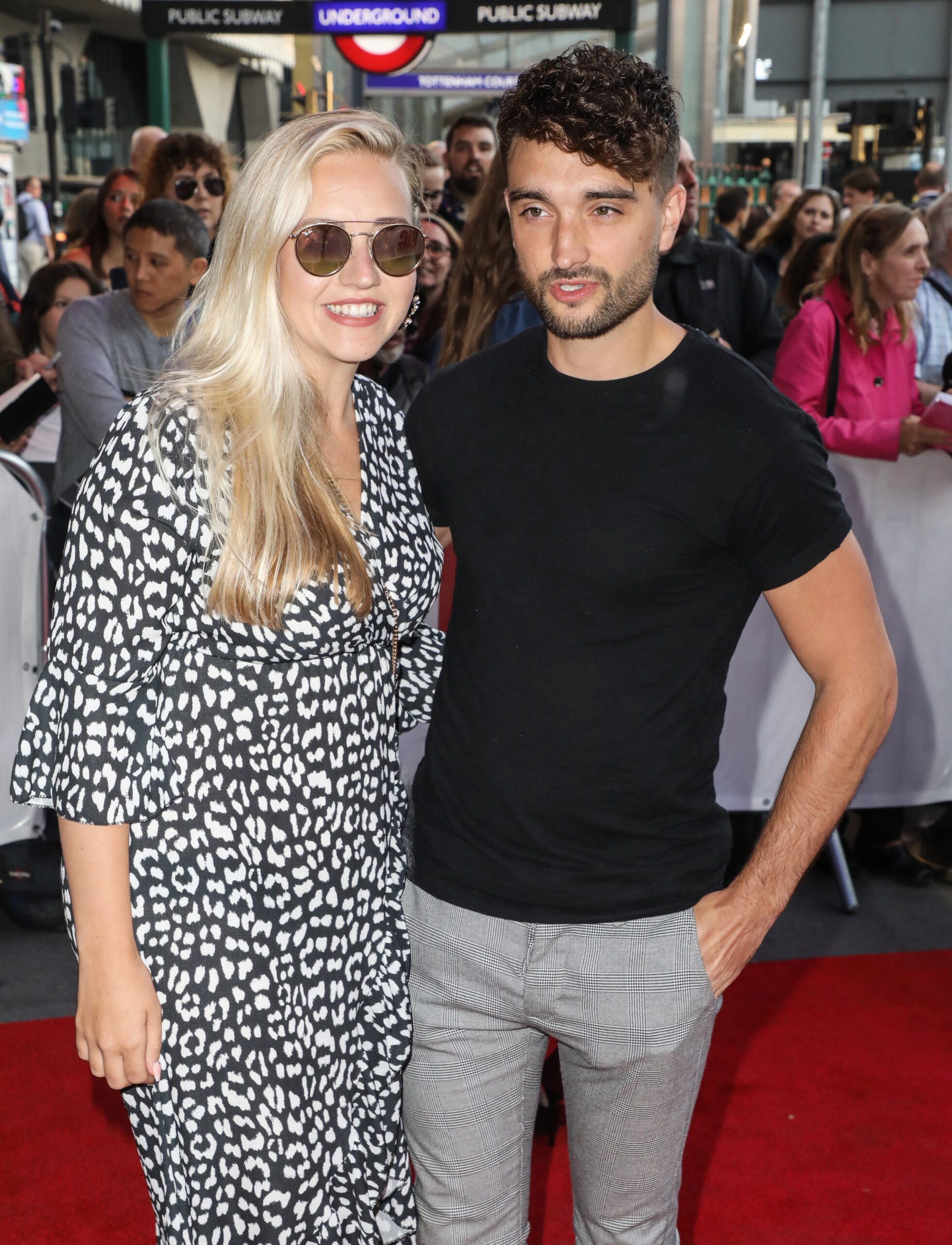 Kelsey Parker with Tom at event