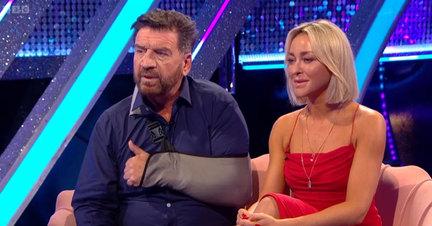 Nick Knowles and Luba Mushtuk on It Takes Two