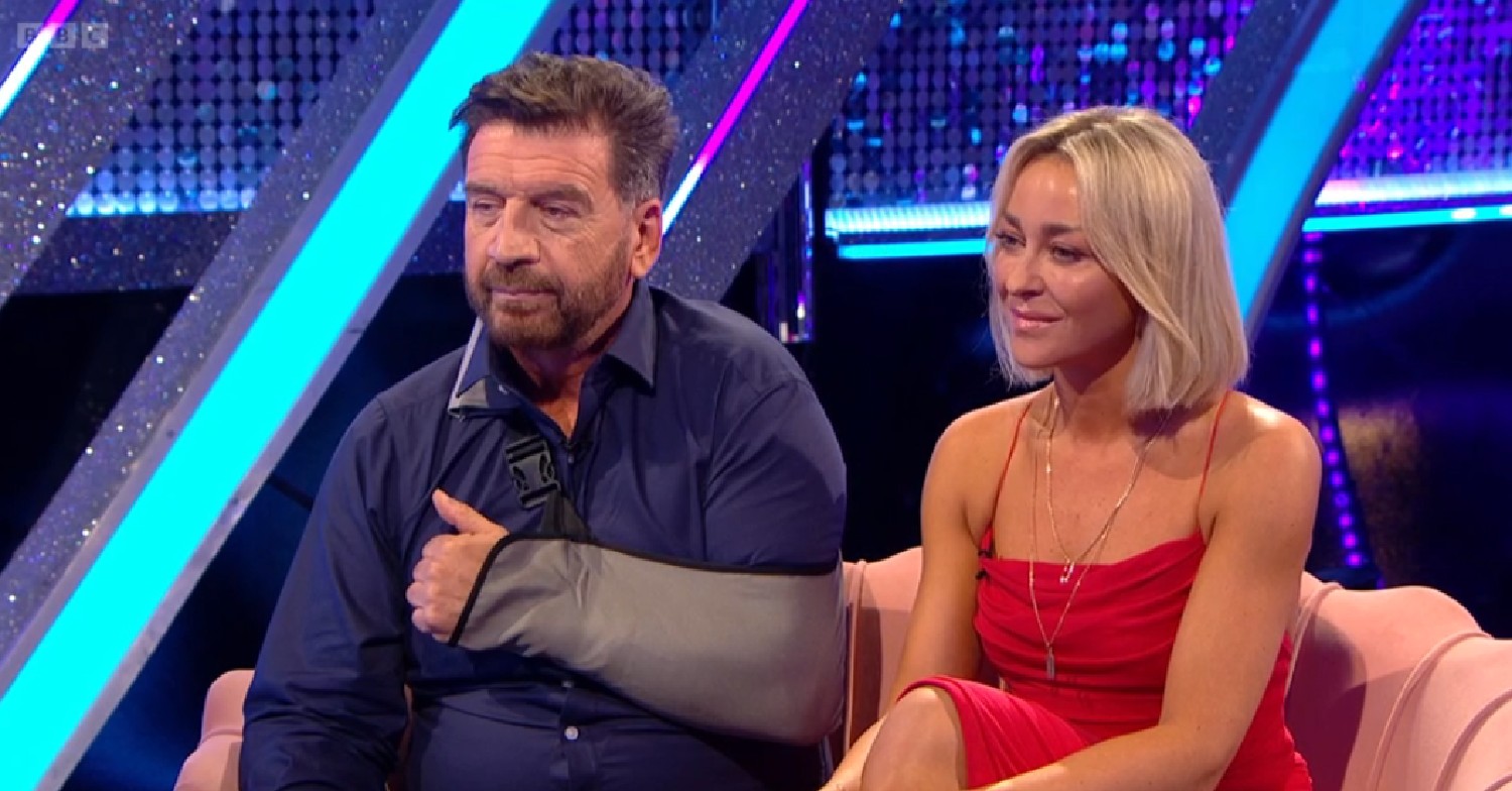 Nick Knowles and Luba Mushtuk on It Takes Two
