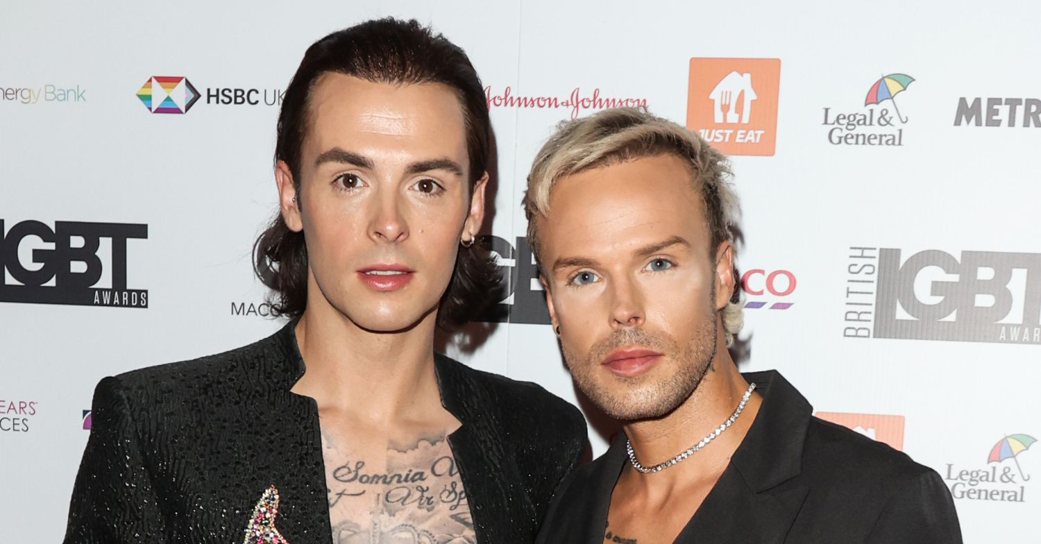 Jaymi Hensley and Olly Marmon on the red carpet