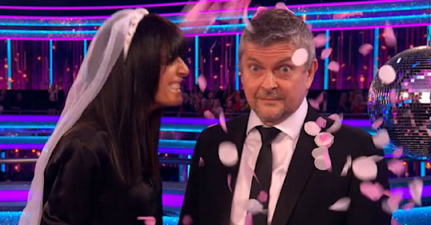 Claudia and Dave on Strictly 