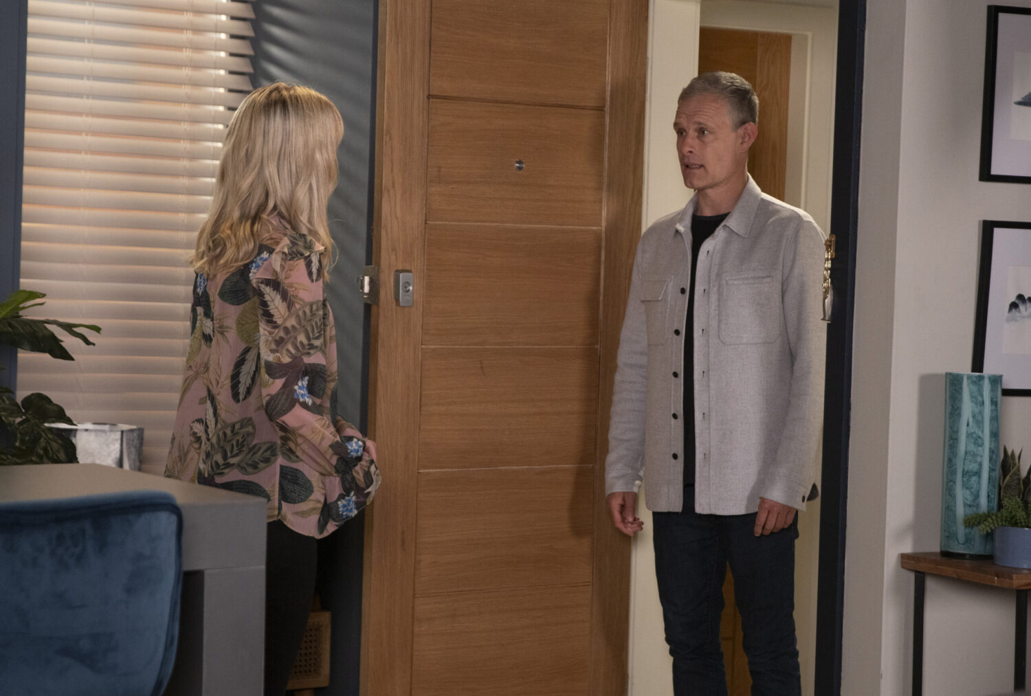 Nick and Toyah serious