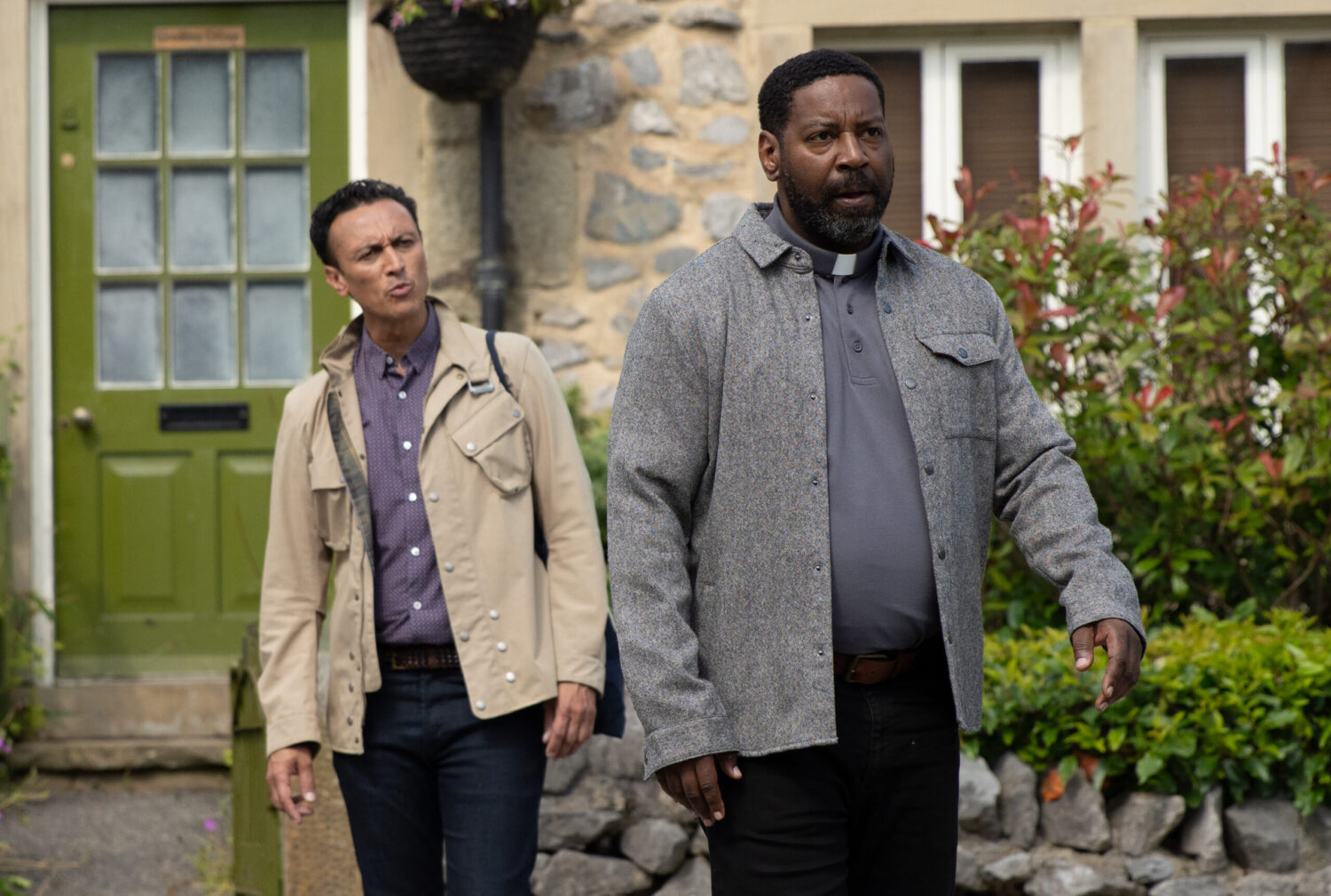 Emmerdale's Jai and Charles are in a confrontation