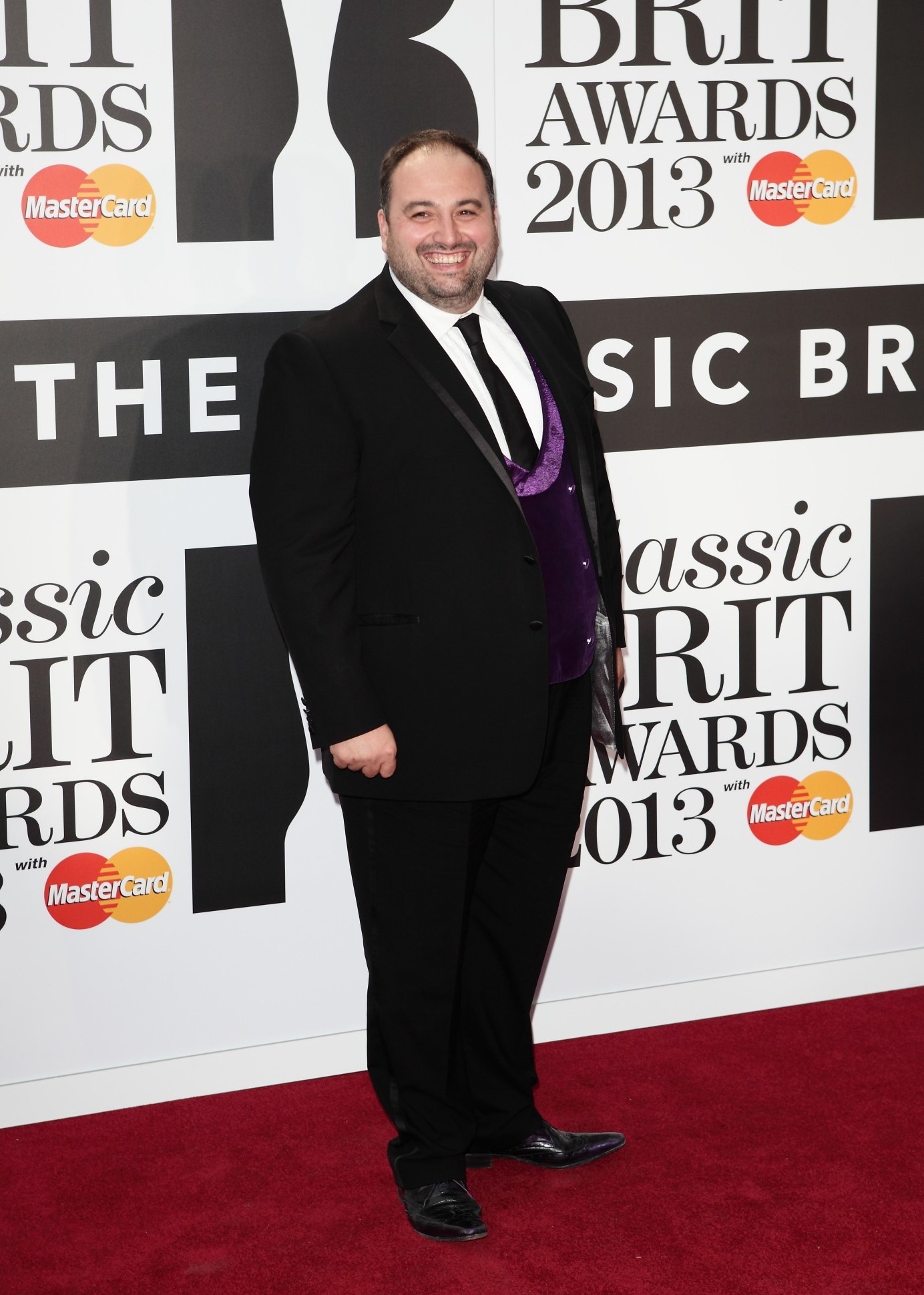 Wynne Evans smiling at event in 2013