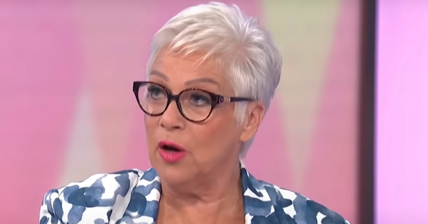 Denise Welch talking on Loose Women