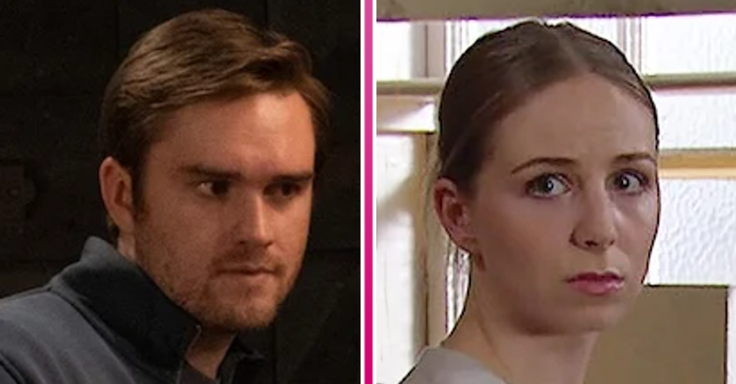 Tom King and Belle Dingle in Emmerdale