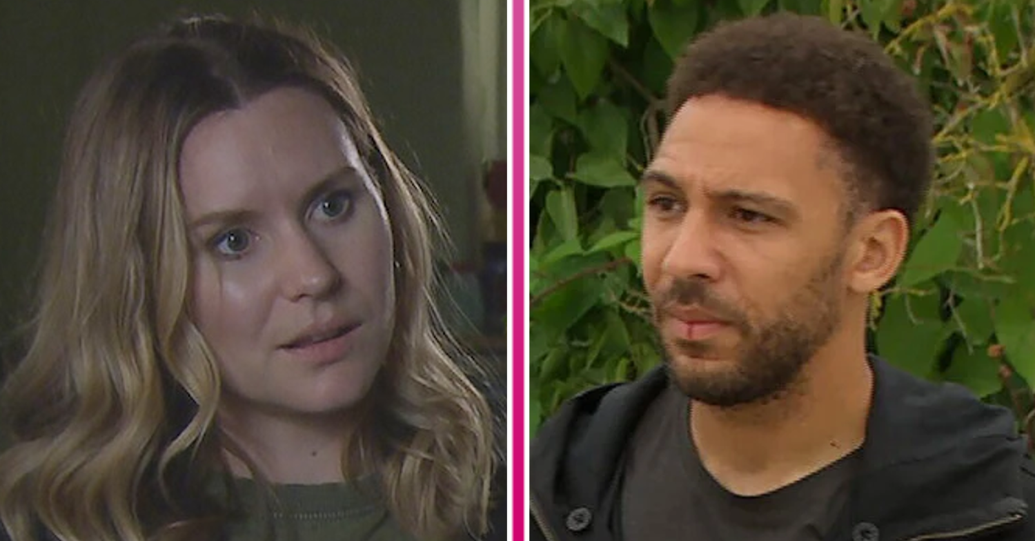 Billy and Dawn in Emmerdale.