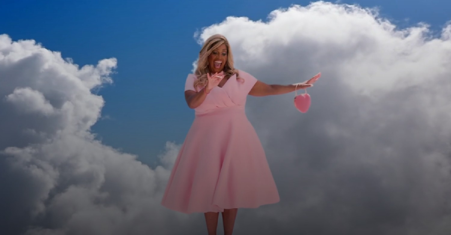 Alison Hammond dressed as Barbie on Bake Off 2024