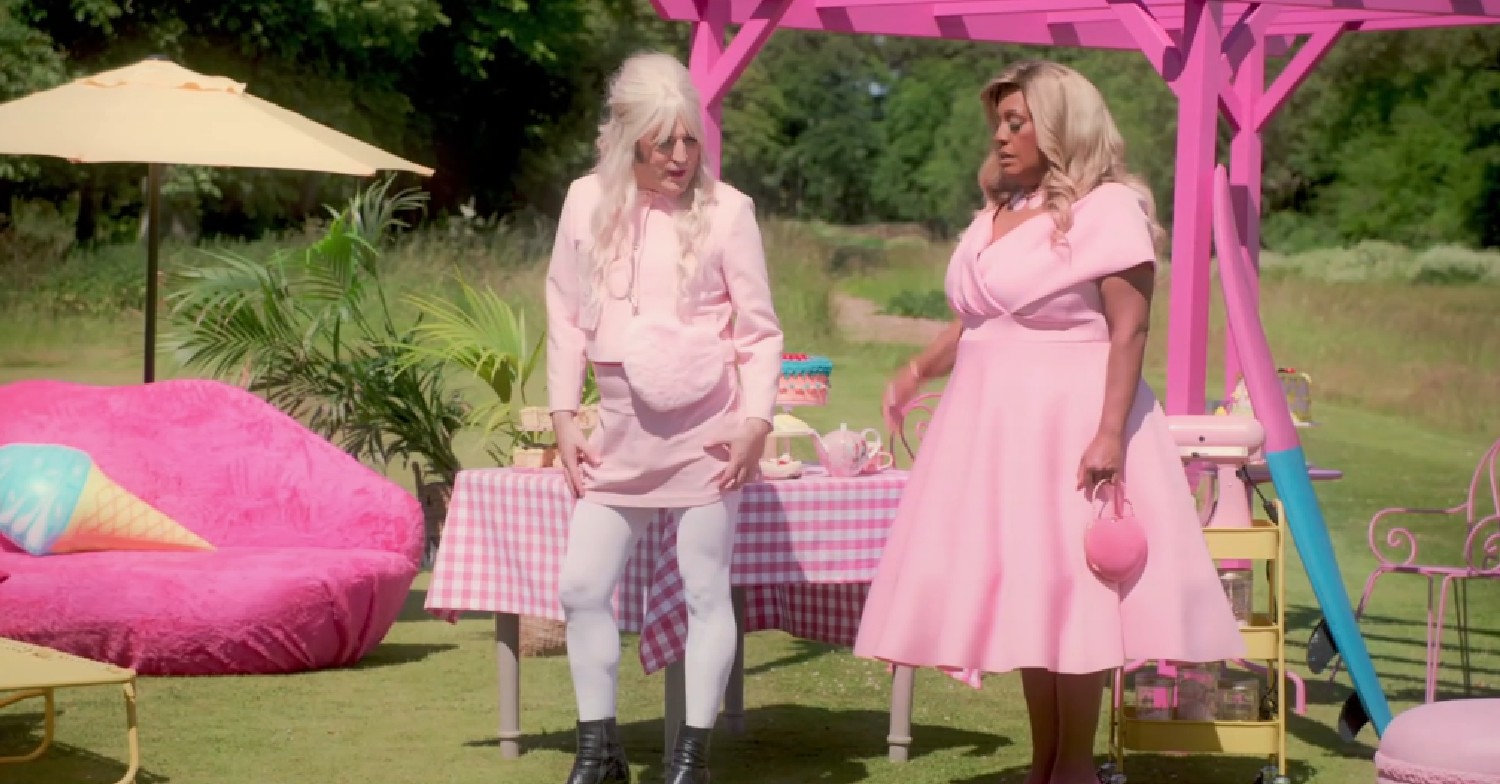 Noel Fielding and Alison Hammond on Bake Off 2024