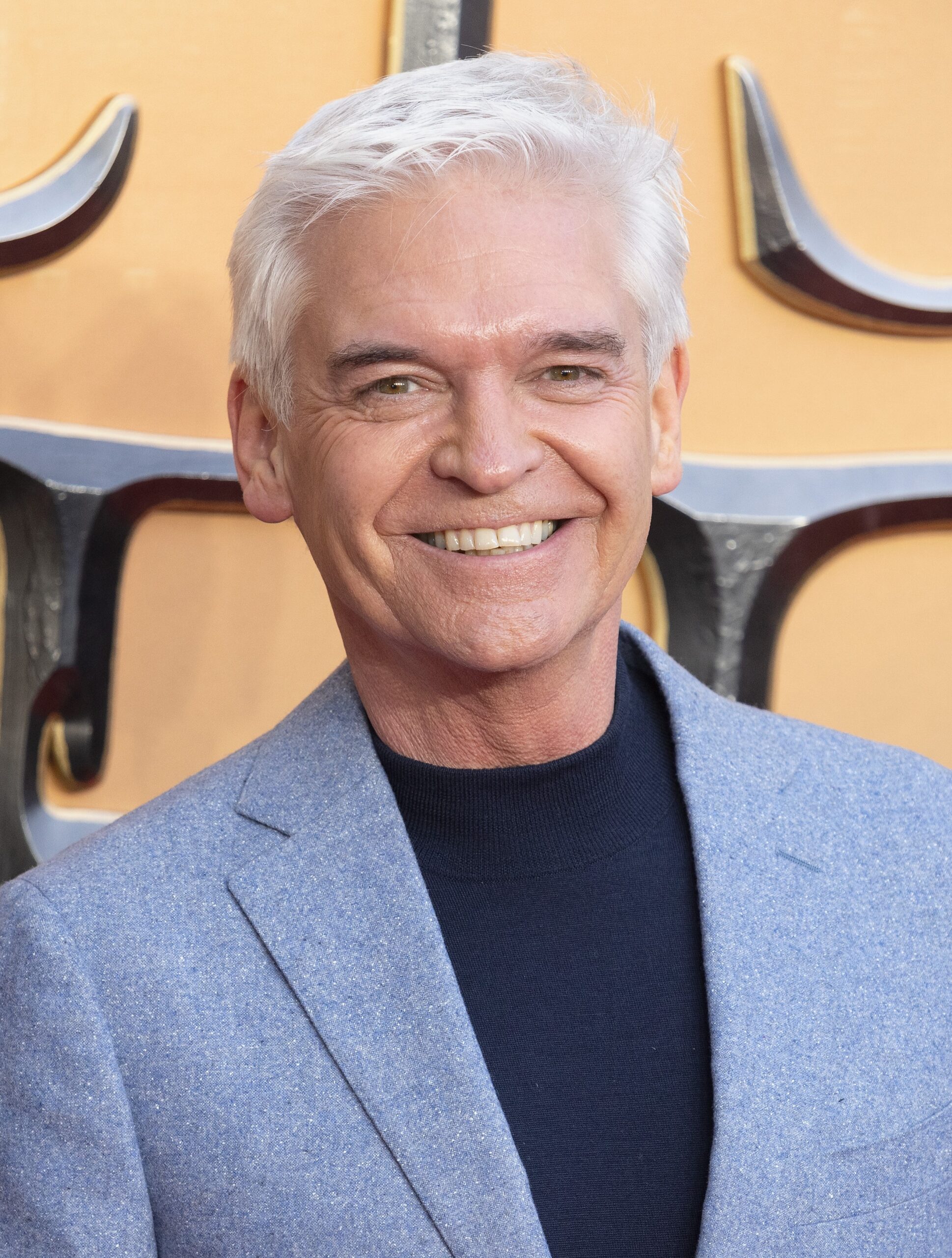 Phillip Schofield smiling at movie premiere