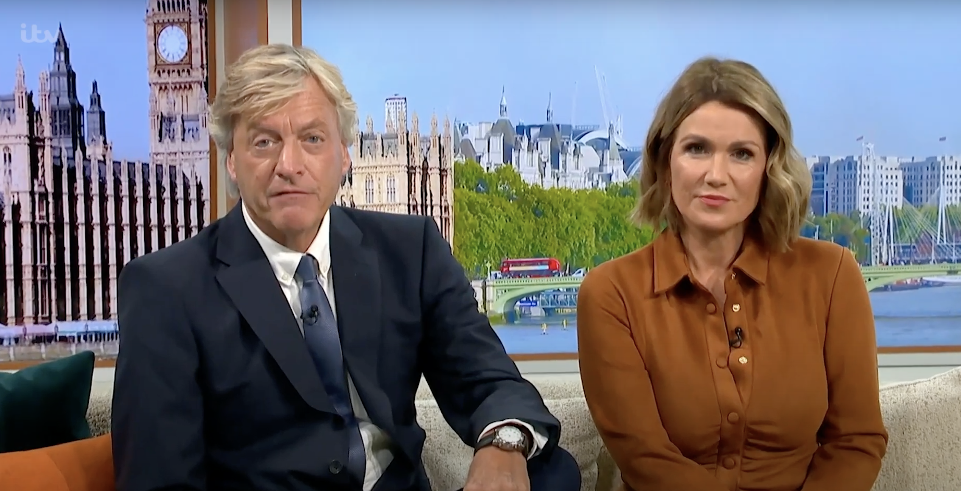 Richard Madeley and GMB co-host Susanna Reid hosting