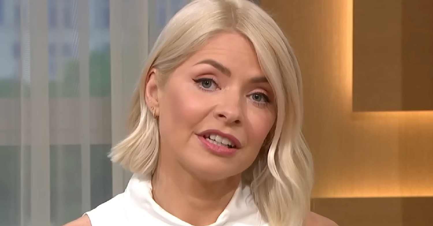 Holly Willoughby presenting This Morning