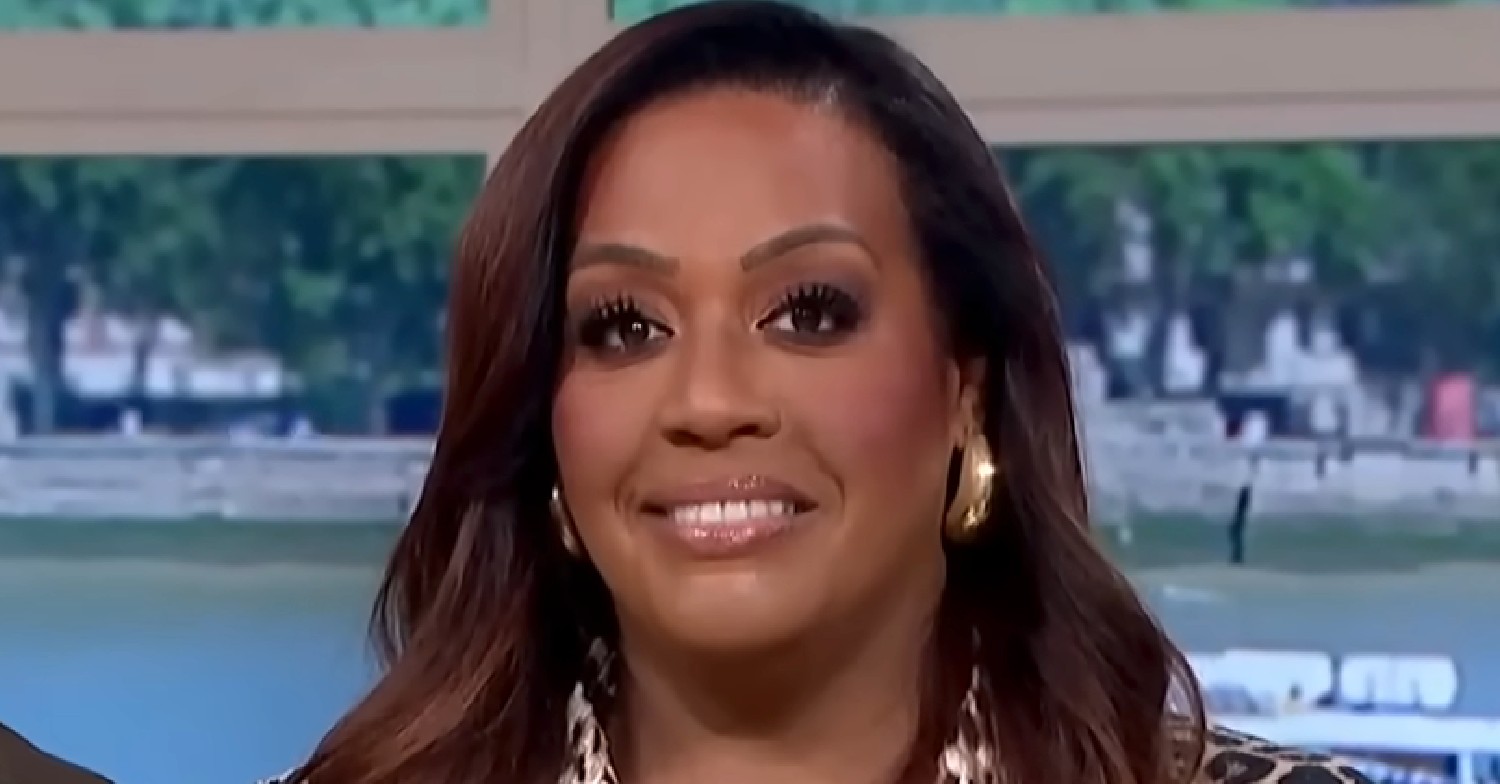 Alison Hammond presenting This Morning