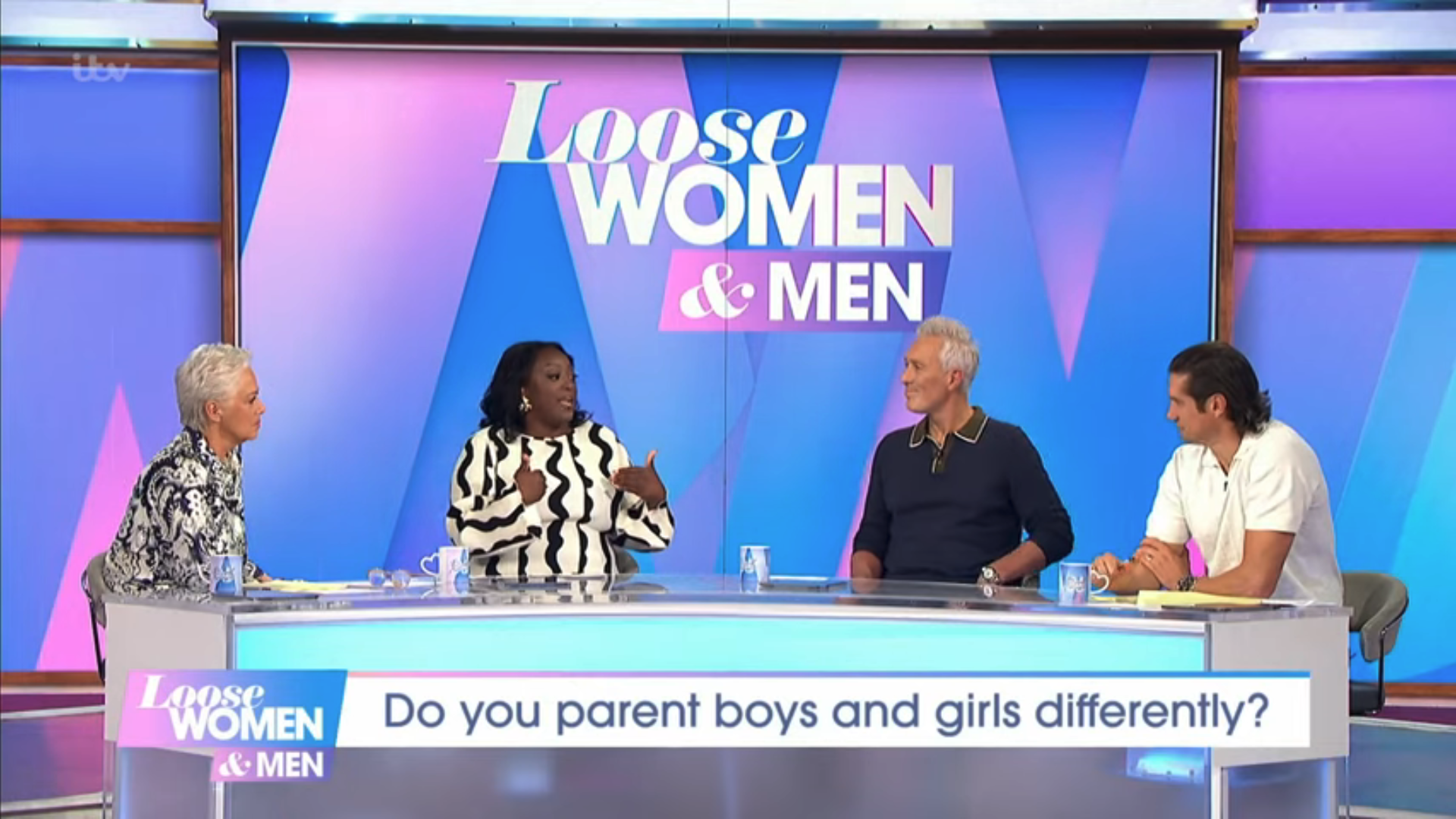 The Loose Women & Men panel today