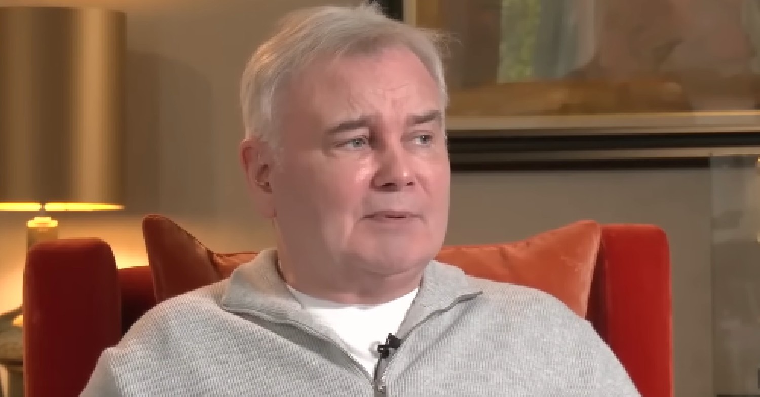 Eamonn Holmes speaking on GB News