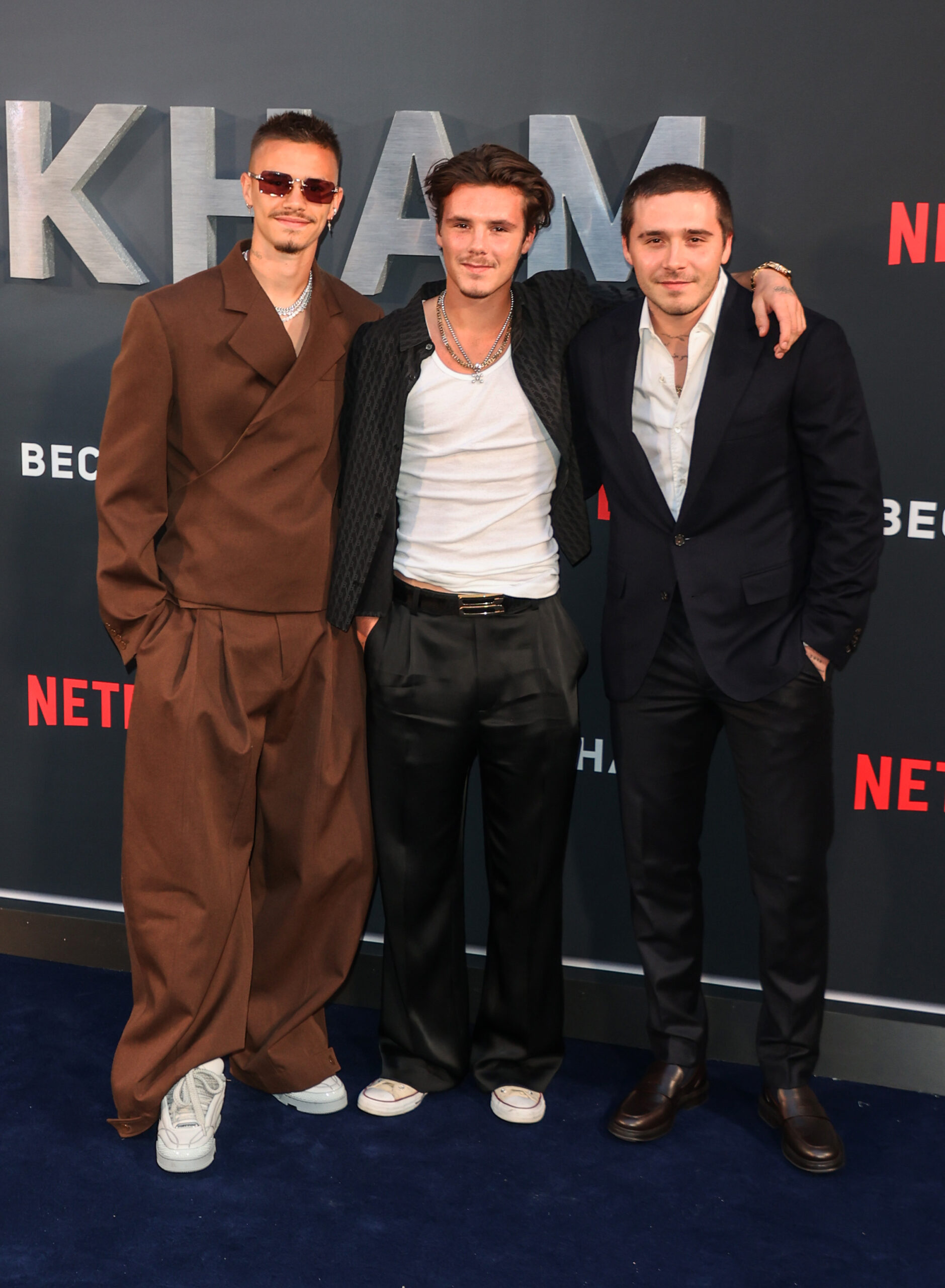 Beckham sons including Cruz