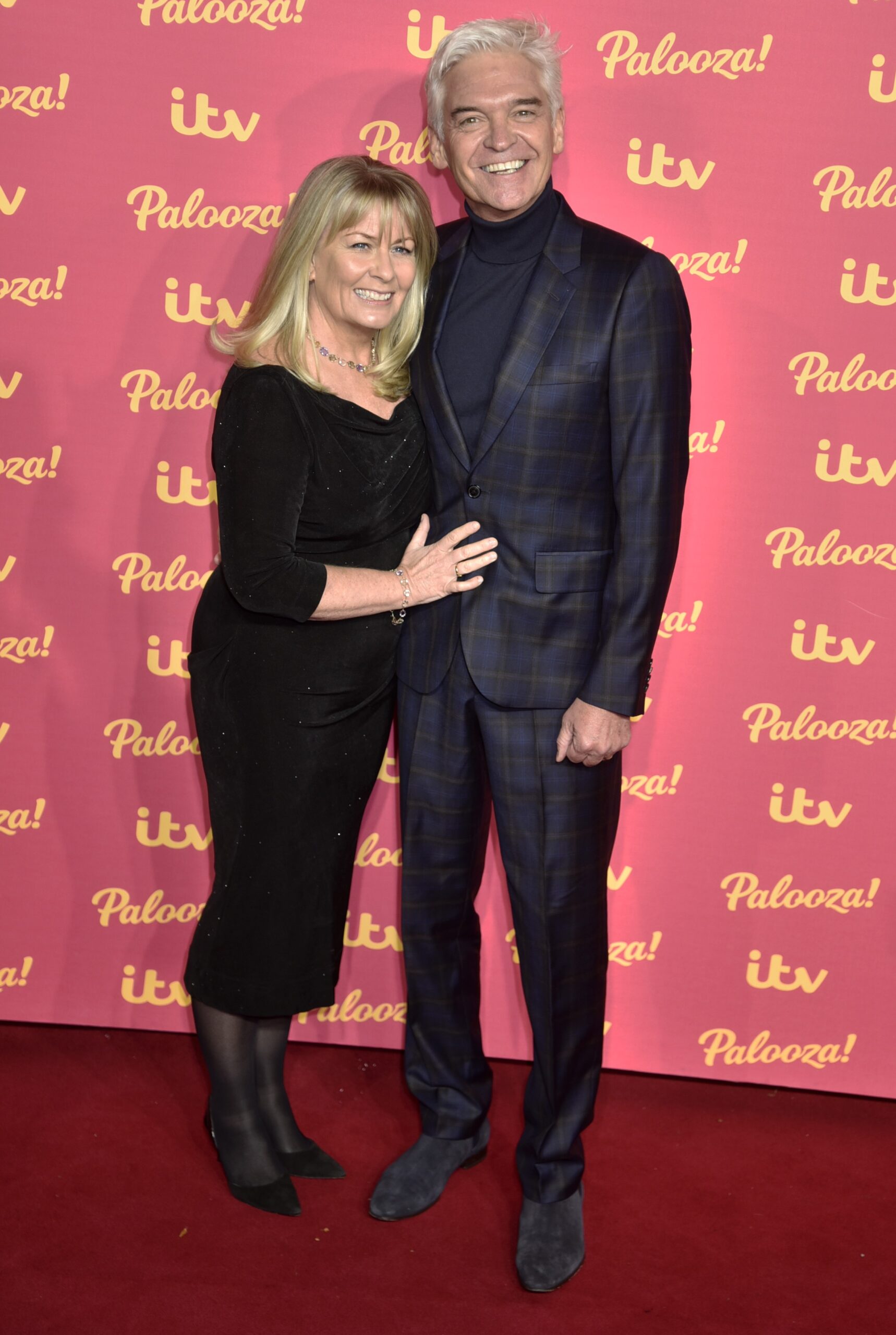 Phillip Schofield and wife Stephanie Lowe at the ITV Palooza