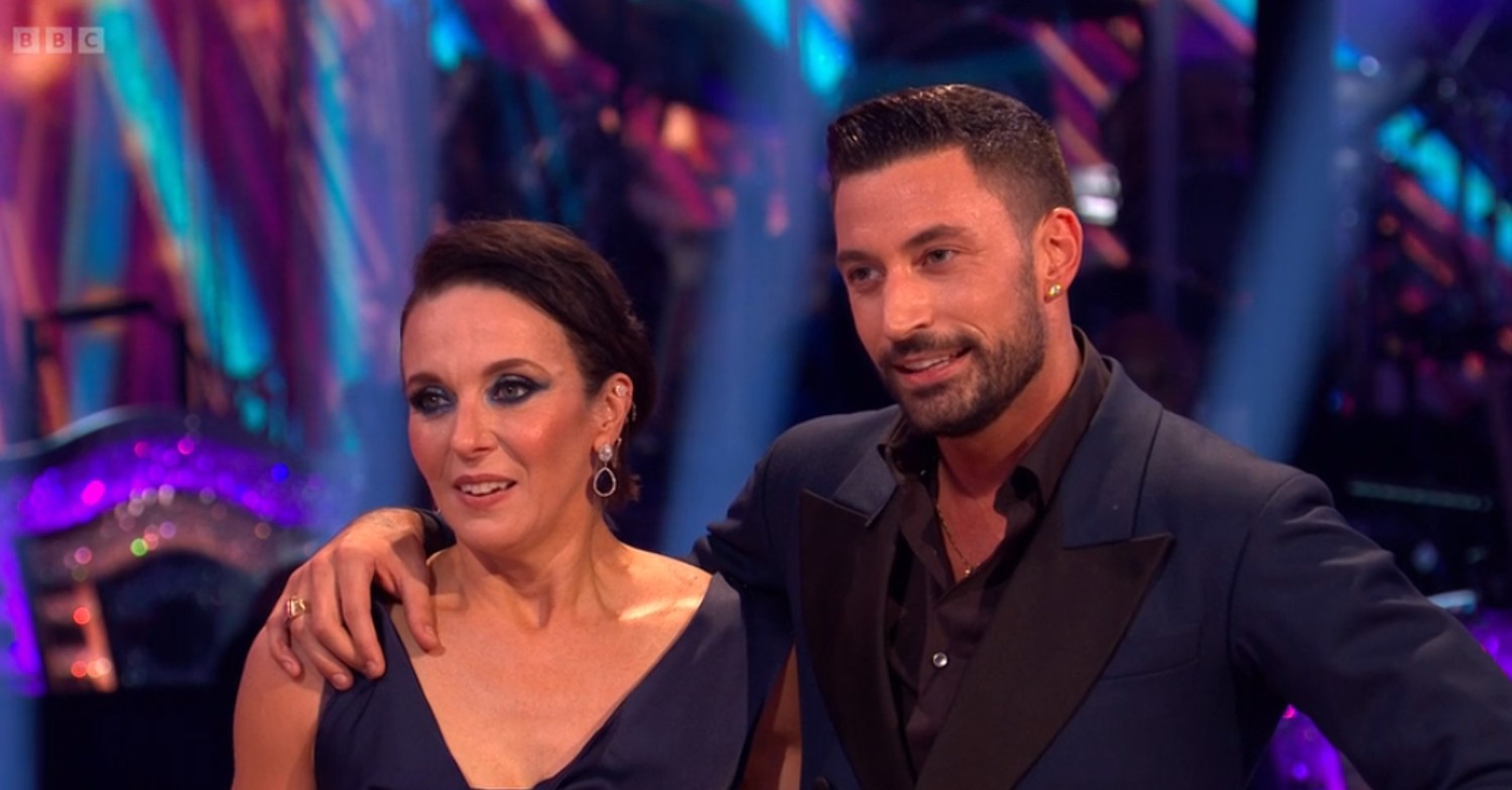 Amanda Abbington and Giovanni Pernice on Strictly 