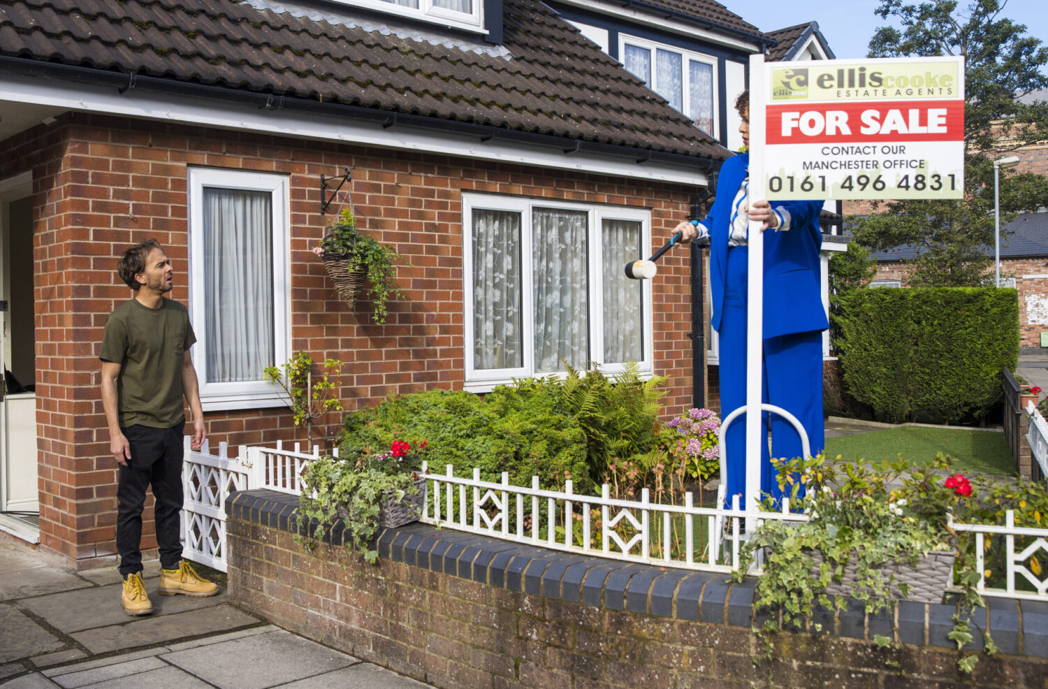 Gail's house is for sale in Coronation Street