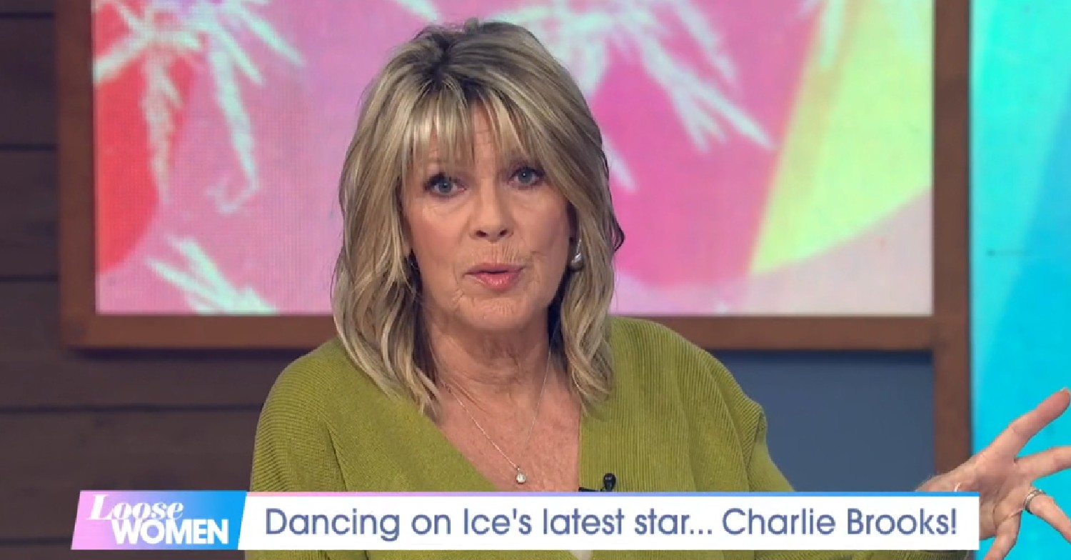 Ruth Langsford talking on Loose Women