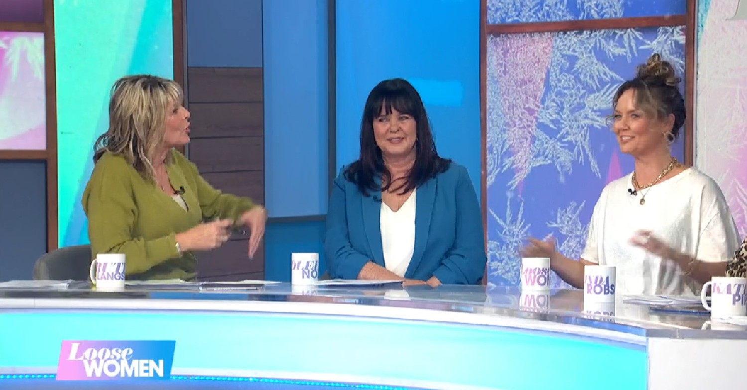 Ruth Langsford, Coleen Nolan and Charlie Brooks on Loose Women