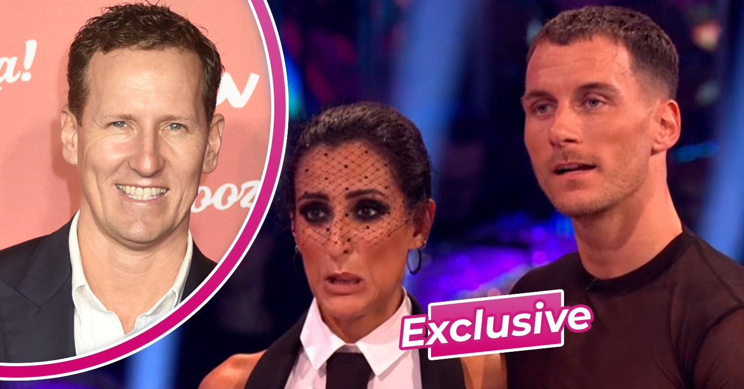 Brendan Cole smiling at the ITV Palooza and Dr Punam and Gorka Marquez on Strictly