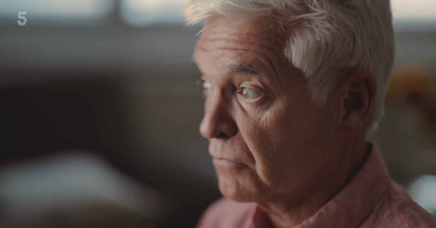 Phillip Schofield talking on Cast Away