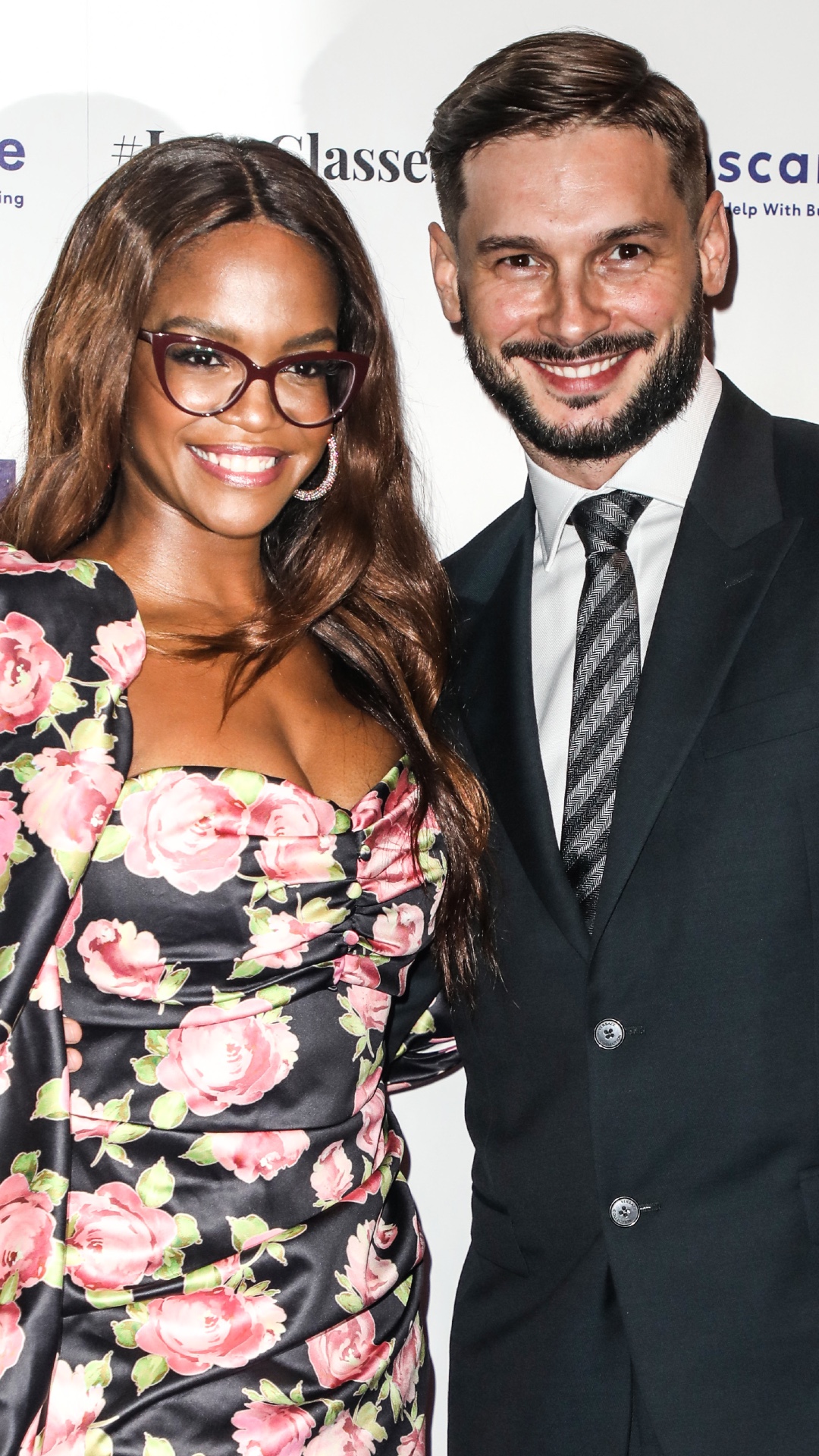 Oti Mabuse and her husband Marius