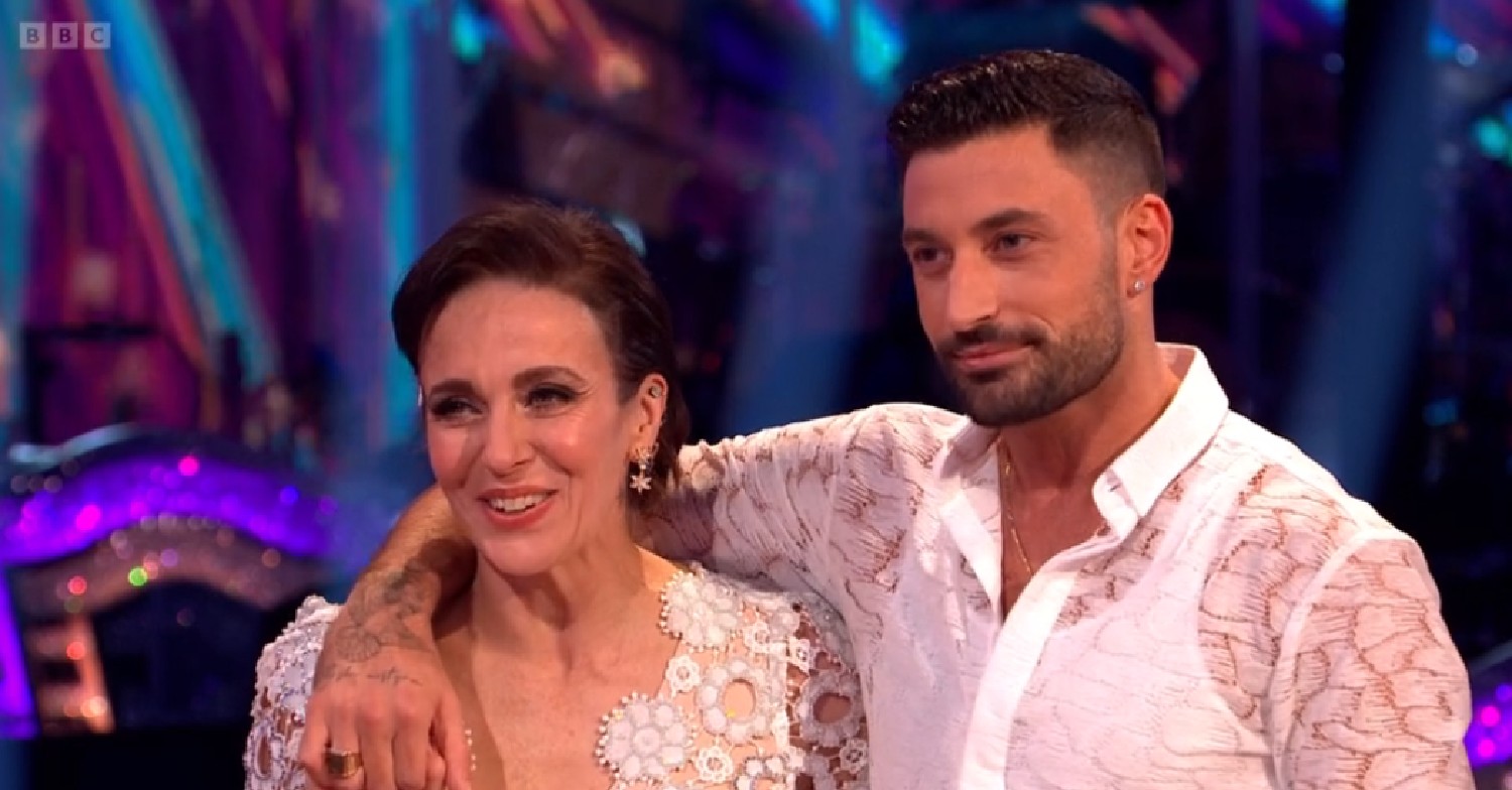 Amanda Abbington and Giovanni Pernice on Strictly