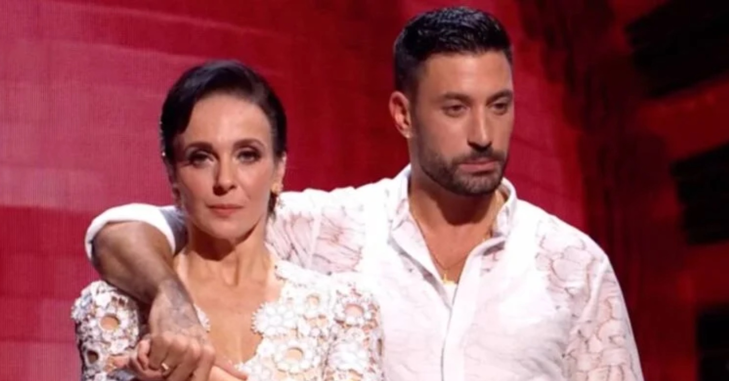 Amanda Abbington and Giovanni Pernice on Strictly Come Dancing