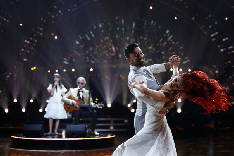 Giovanni Pernice dancing on Strictly