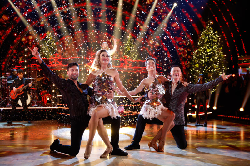 Giovanni Pernice dancing on Strictly