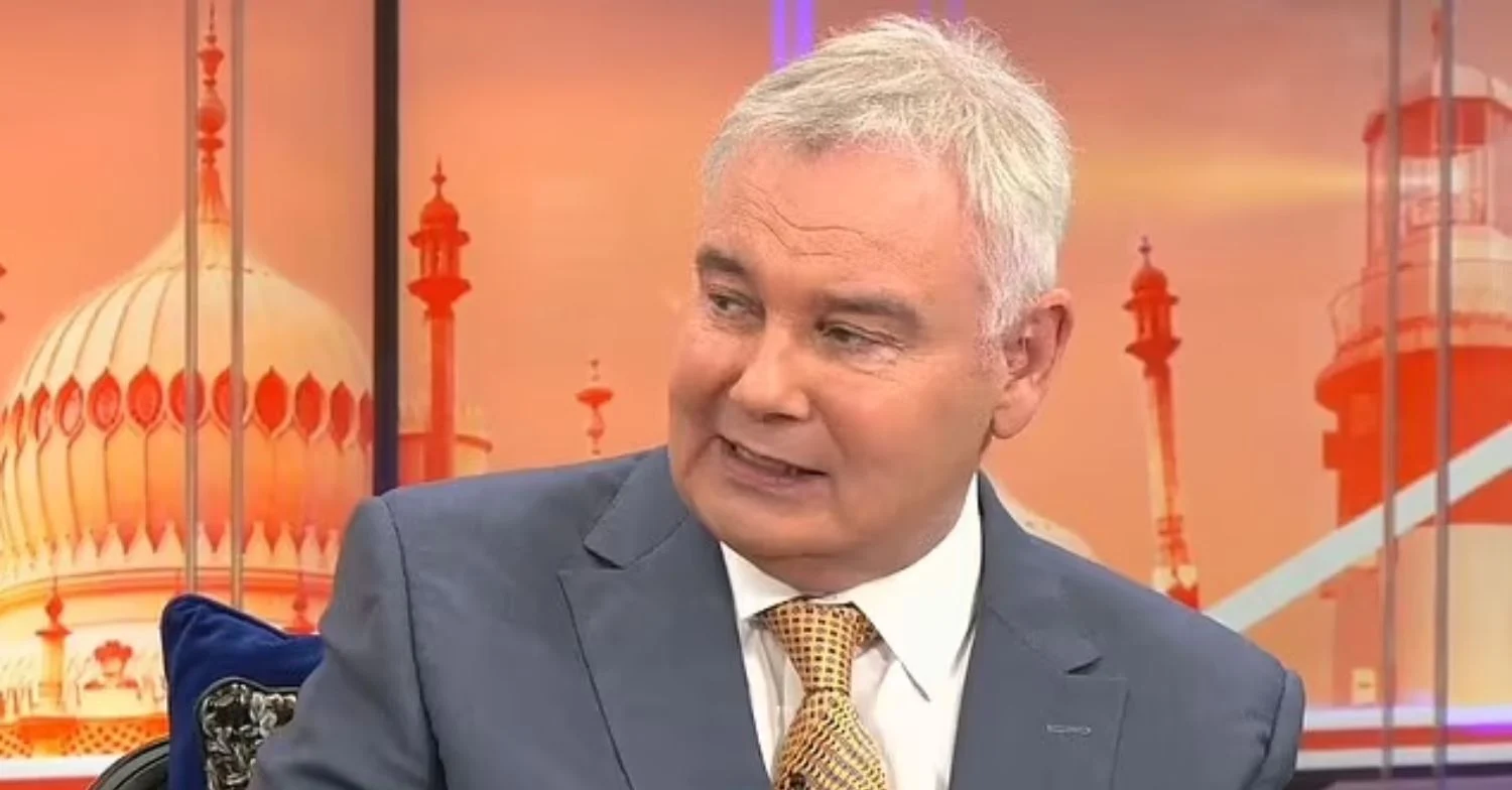 Eamonn Holmes presenting GB news