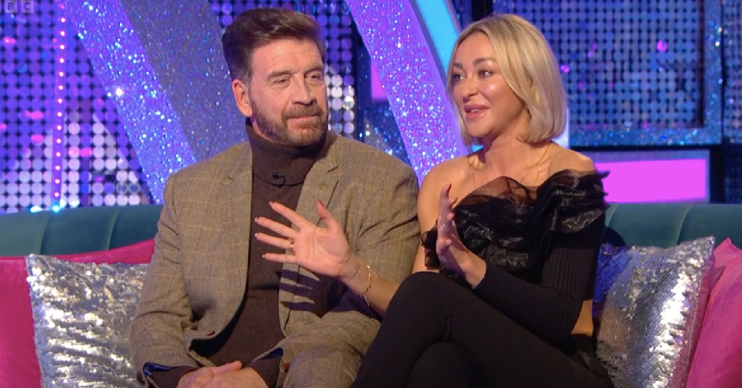 Nick Knowles and Luba on Strictly 2024