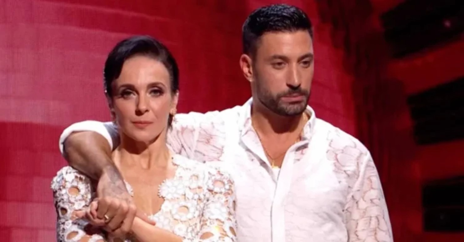 Amanda Abbington and Giovanni Pernice on Strictly