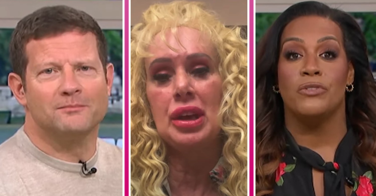 Dermot O'Leary, Tonia Haddix and Alison Hammond on This Morning