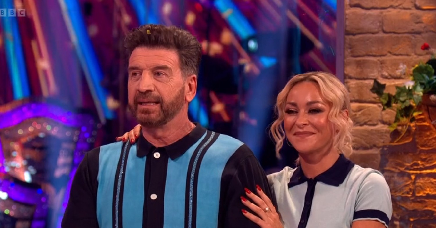 Nick Knowles and Luba Mushtuk on Strictly