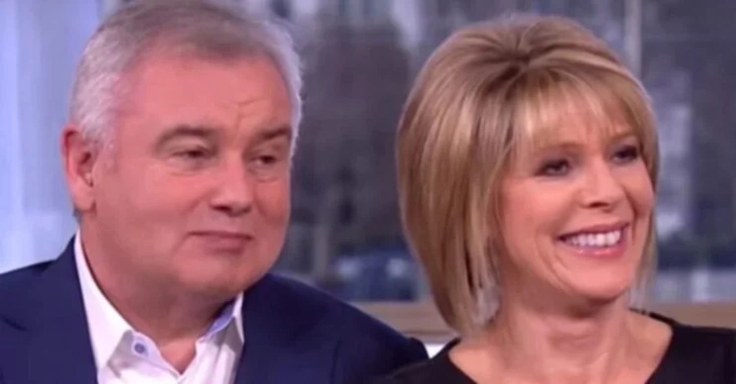 Eamonn and Ruth smiling