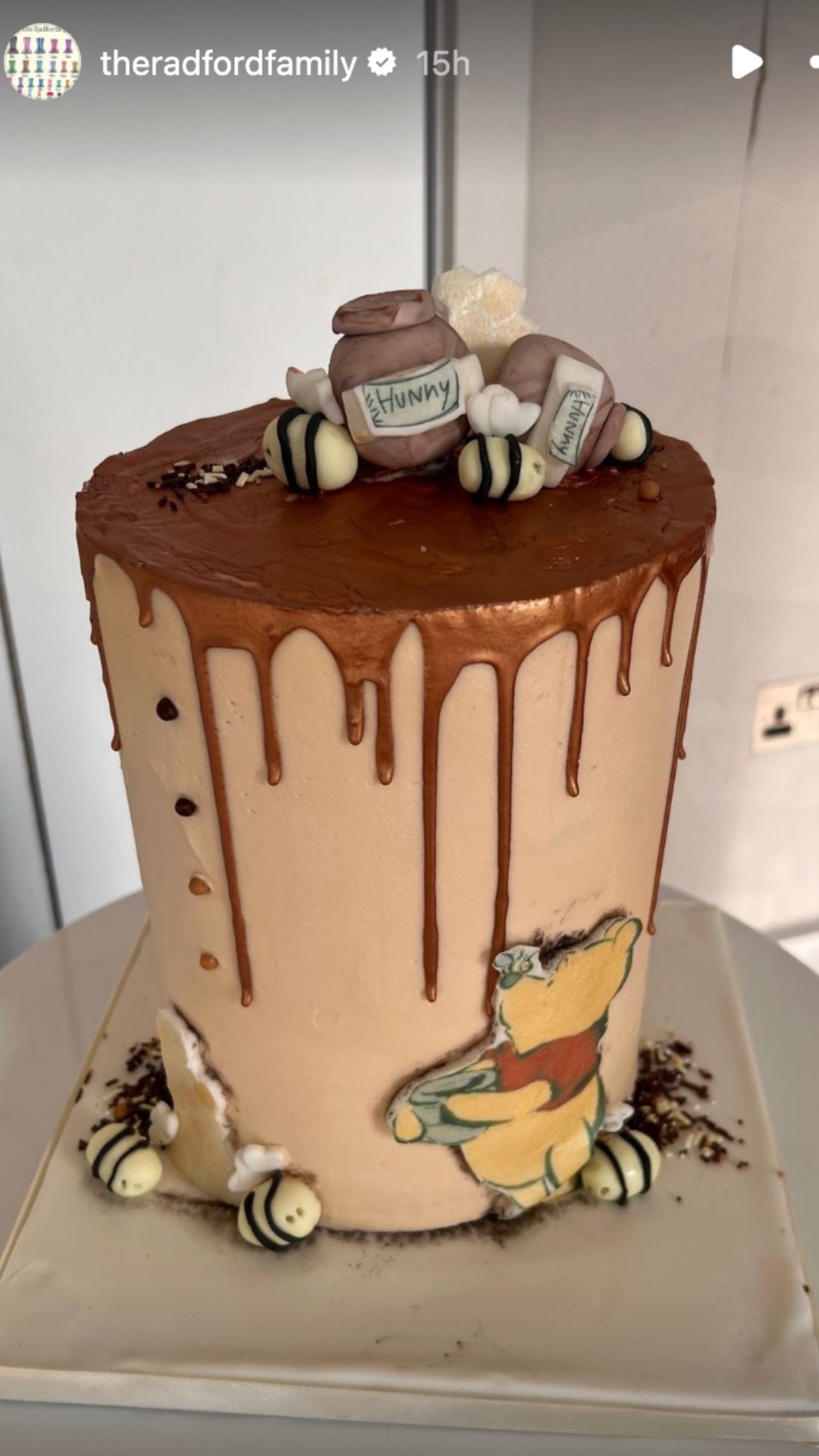 Winnie the Pooh cake