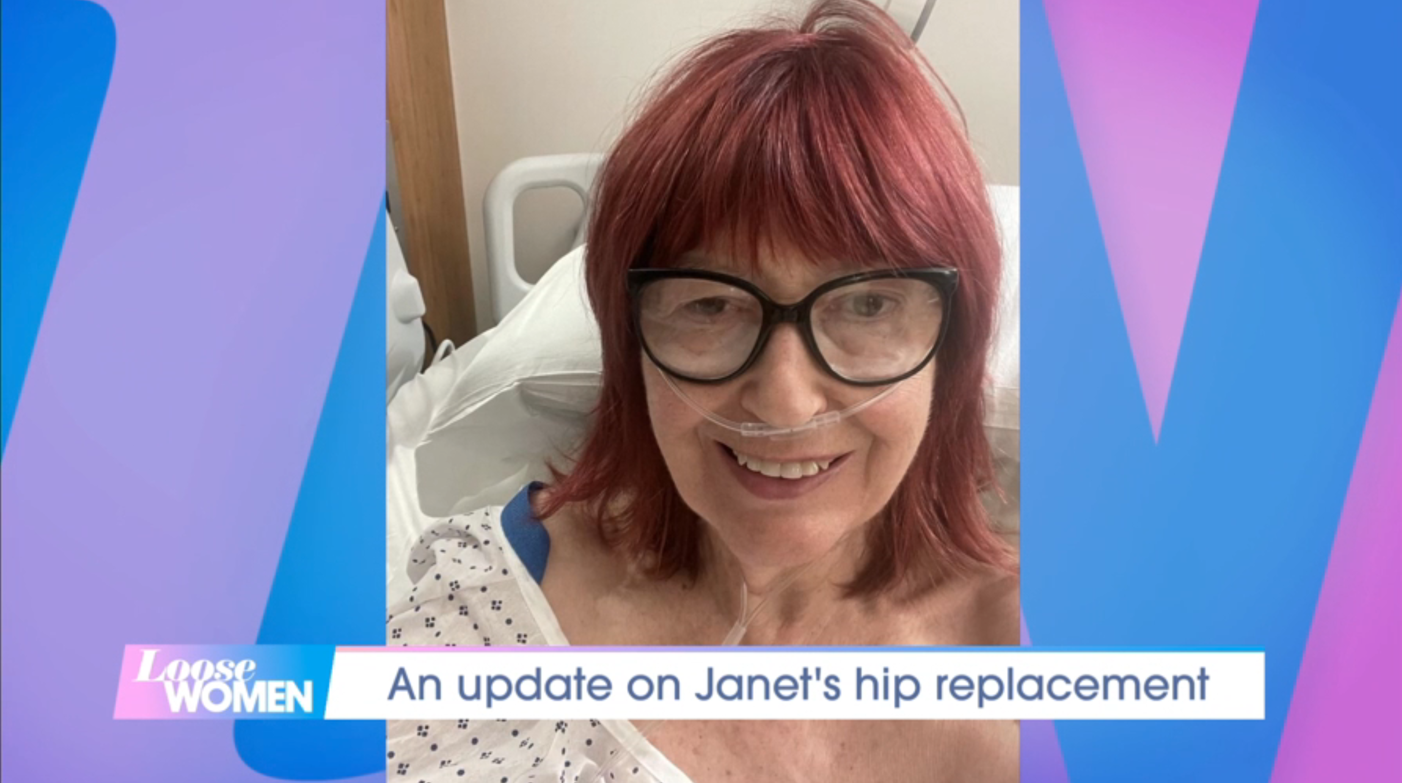 Janet Street-Porter hip operation update