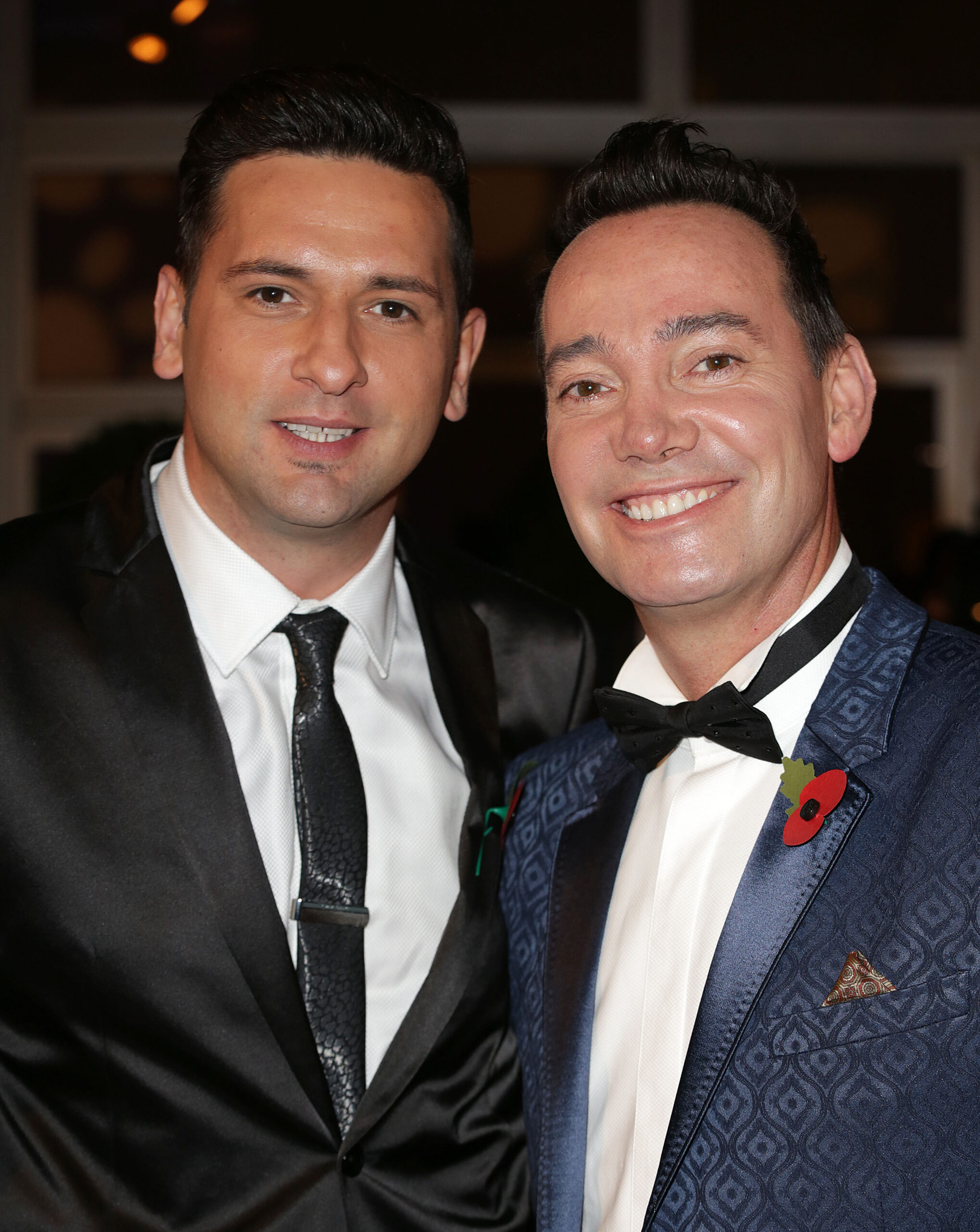 Craig Revel Horwood and his ex smiling