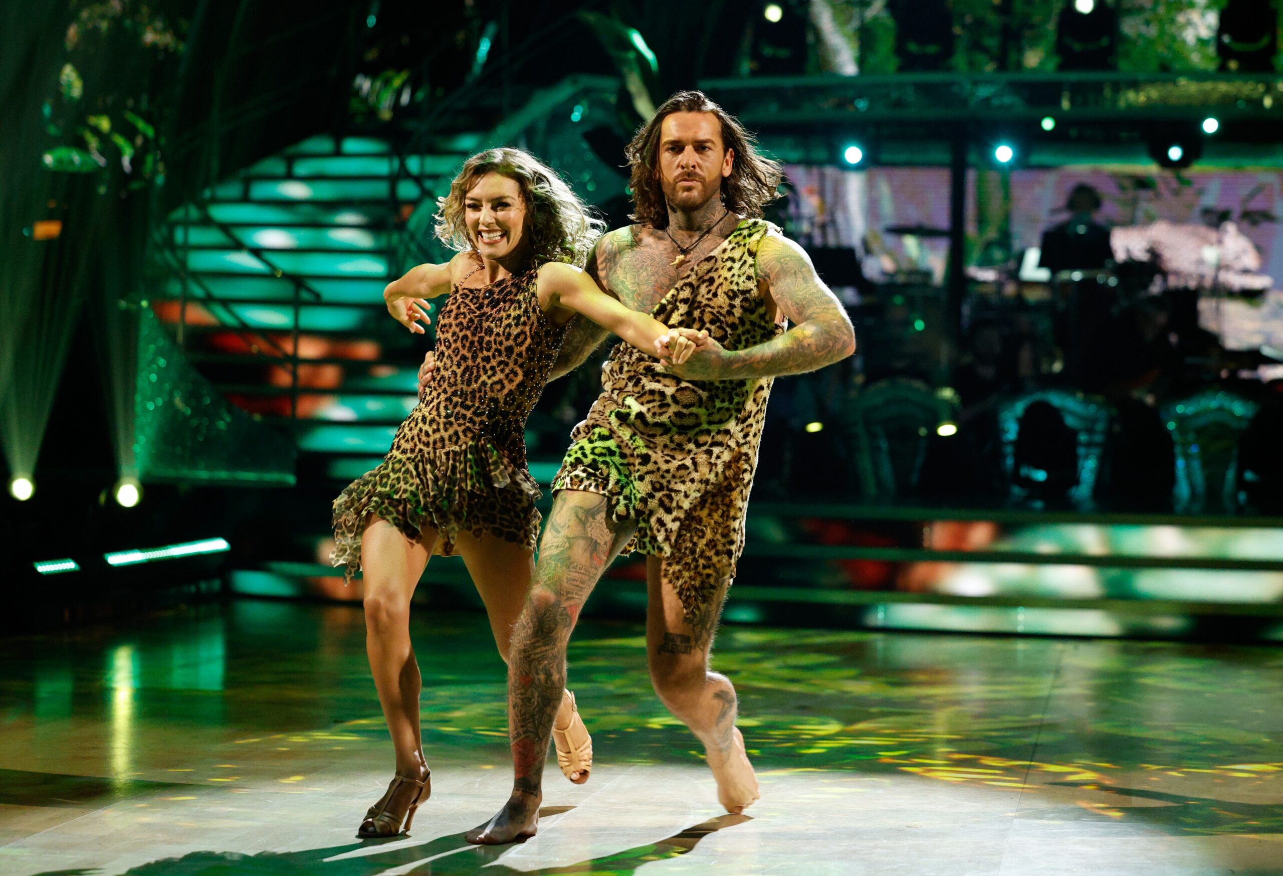 Pete Wicks and Jowita Przystal dance on Strictly