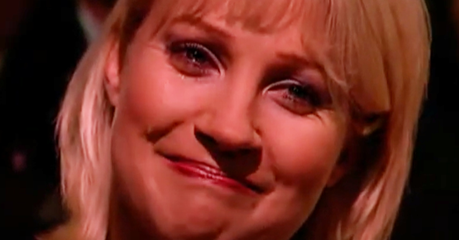 Emmerdale's Kathy Glover is smiling