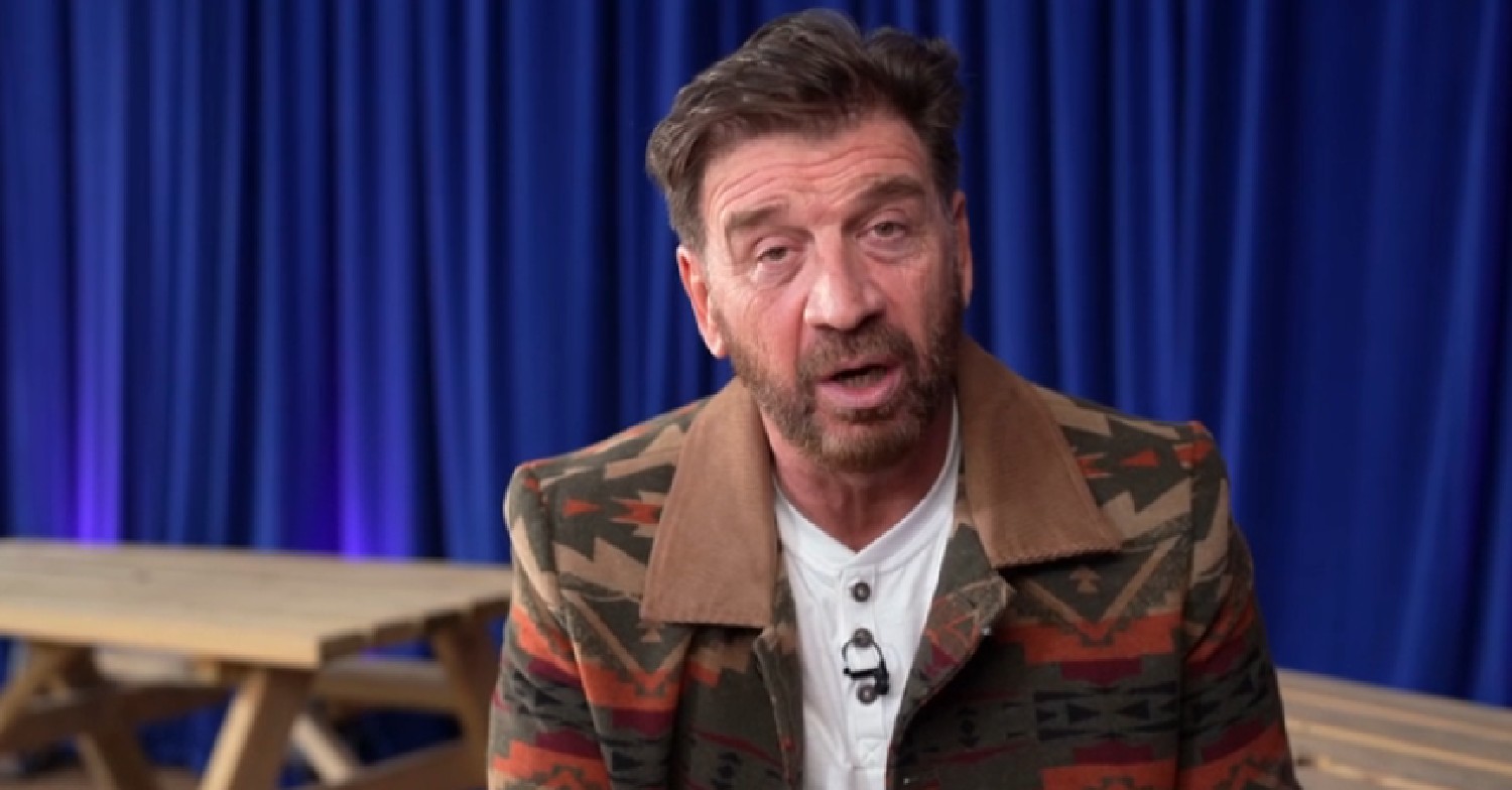 Nick Knowles talking in Strictly rehearsals