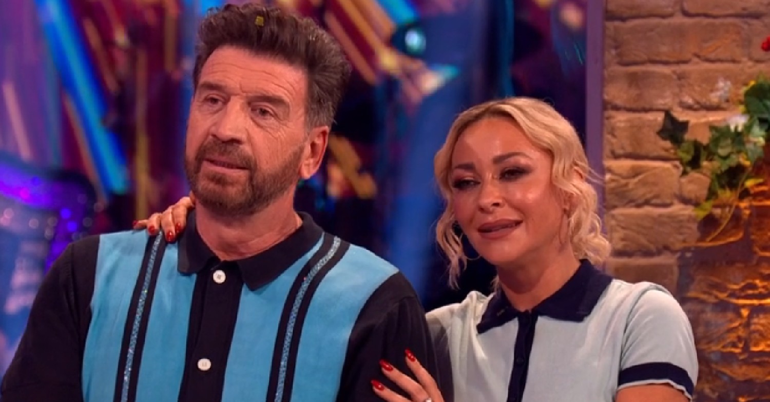Nick Knowles and Luba Mushtuk on Strictly