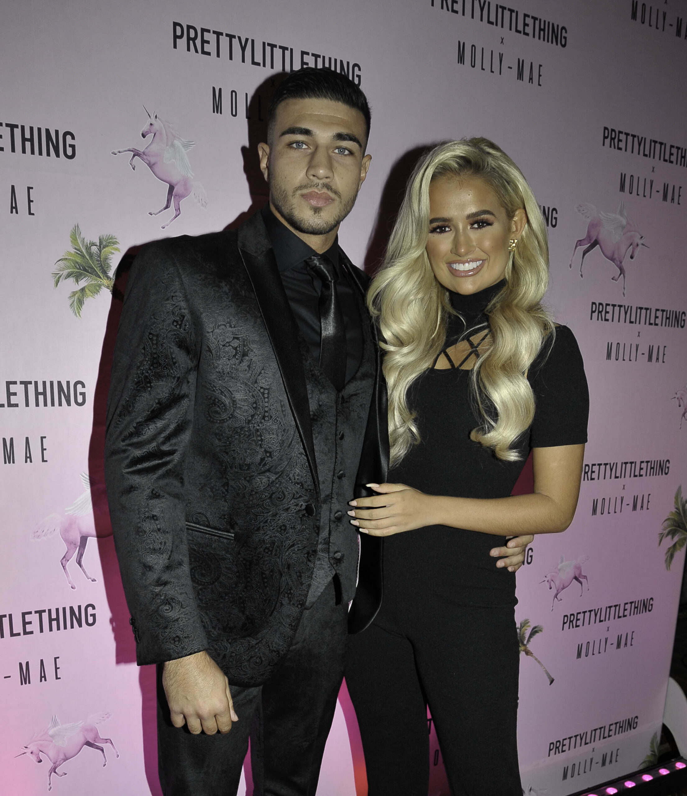 Tommy Fury and Molly-Mae Hague smiling