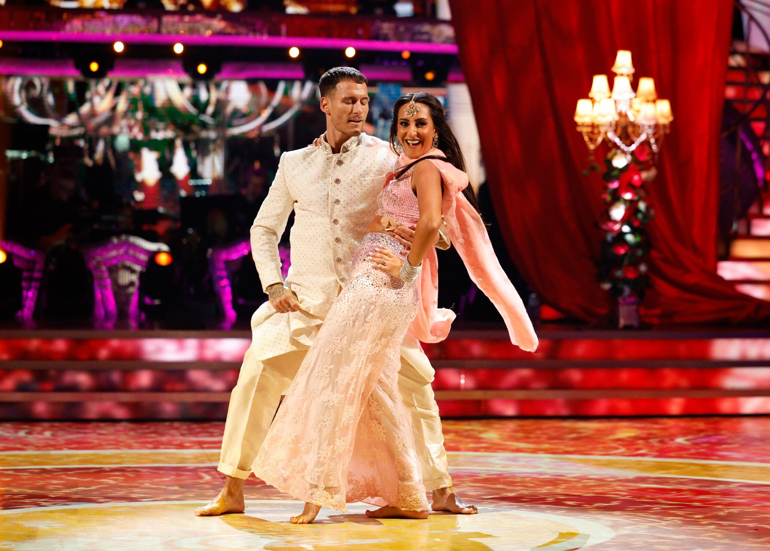 Gorka Marquez and Punam Krishan dancing on Strictly